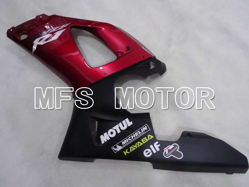 Yamaha YZF-R1 1998-1999 Injection ABS Fairing - Factory Style - Black Red wine color - MFS3394 - Fairings Kit