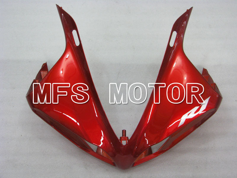 Yamaha YZF-R1 2009-2011 Injection ABS Fairing - Factory Style - Black Red wine color - MFS3396 - Fairings Kit