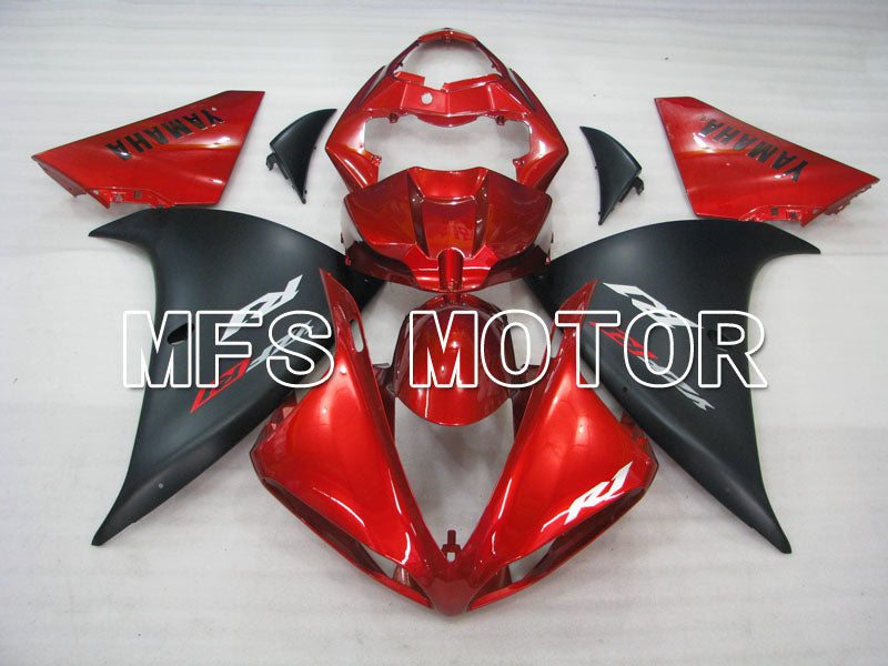 Yamaha YZF-R1 2009-2011 Injection ABS Fairing - Factory Style - Black Red wine color - MFS3396 - Fairings Kit