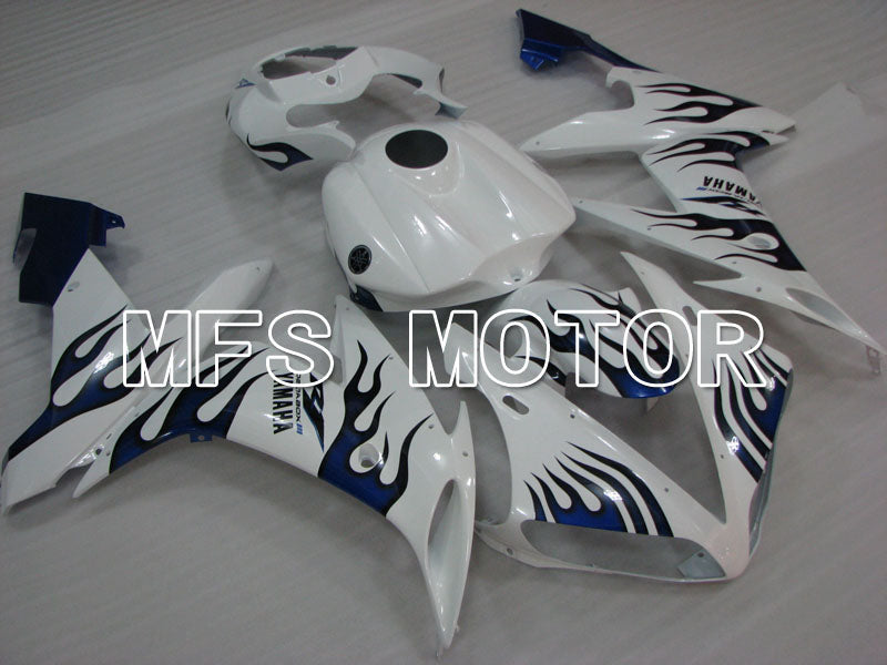 Yamaha YZF-R1 2004-2006 Injection ABS Fairing - Flame - Blue White - MFS3410 - Fairings Kit