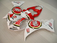 Yamaha YZF-R1 2009-2011 Injection ABS Fairing - Lucky Strike - White Red - MFS3420 - Fairings Kit