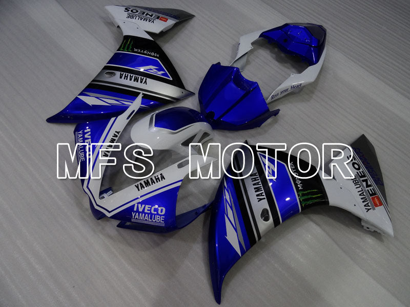 Yamaha YZF-R1 2009-2011 Injection ABS Fairing - Monster - White Blue - MFS3439 - Fairings Kit