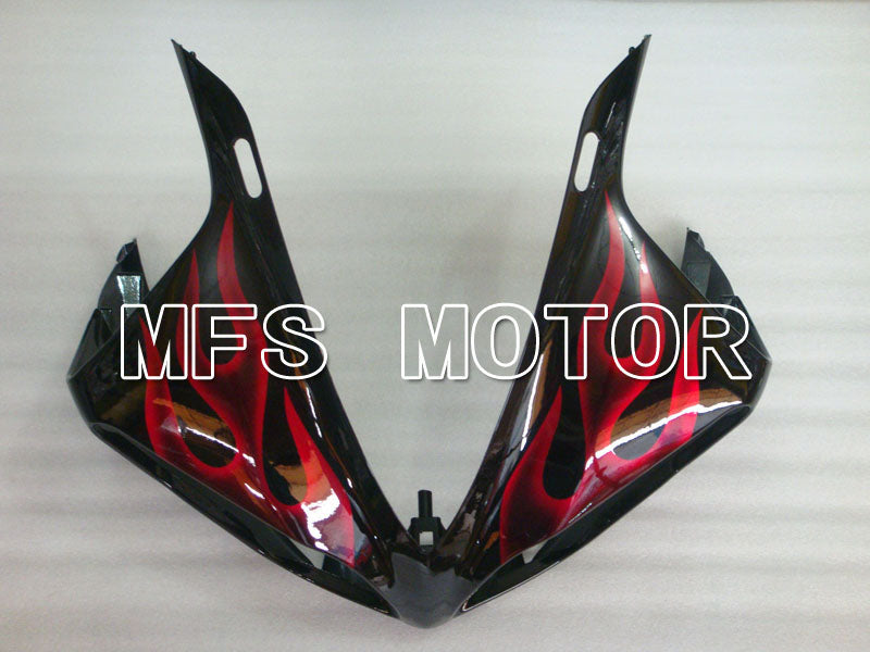 Yamaha YZF-R1 2009-2011 Injection ABS Fairing - Flame - Black Red wine color - MFS3450 - Fairings Kit