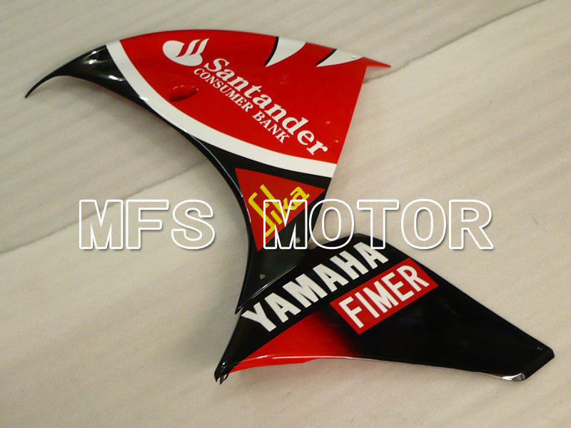 Yamaha YZF-R1 2009-2011 Injection ABS Fairing - Santander - Black Red - MFS3457 - Fairings Kit