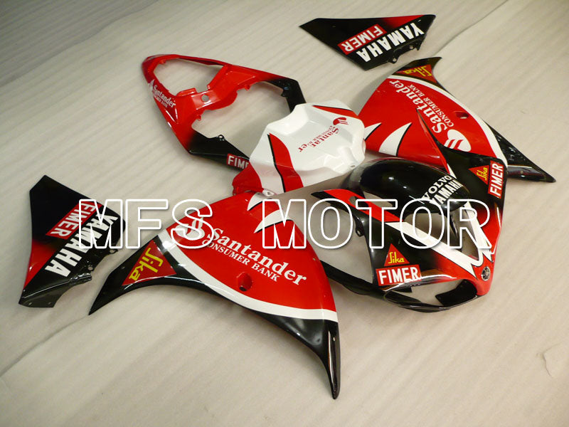 Yamaha YZF-R1 2009-2011 Injection ABS Fairing - Santander - Black Red - MFS3457 - Fairings Kit