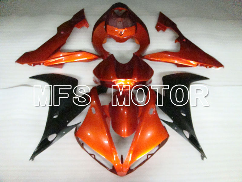 Yamaha YZF-R1 2004-2006 Injection ABS Fairing - Factory Style - Orange Matte Black - MFS3464 - Fairings Kit