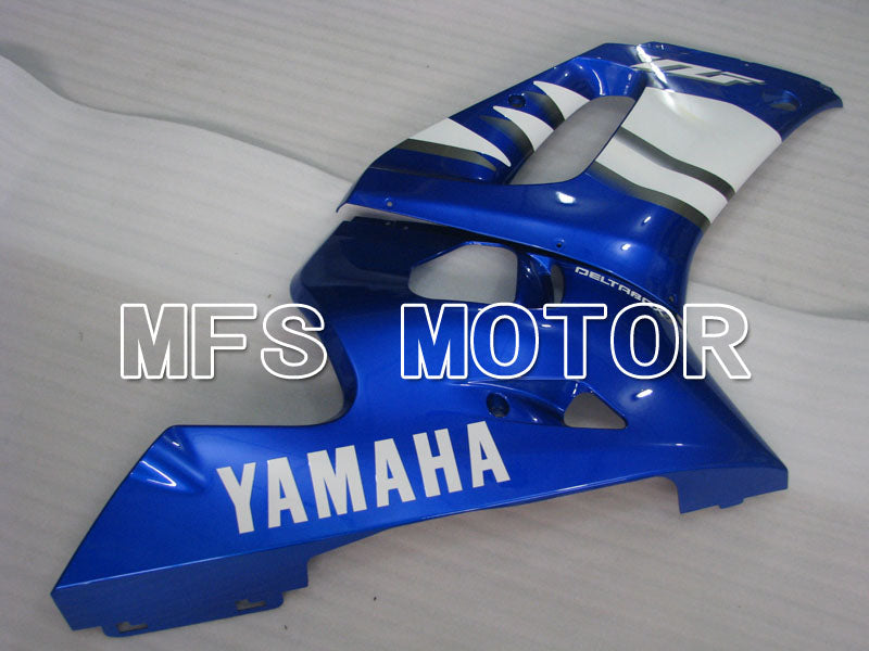Yamaha YZF-R6 1998-2002 Injection ABS Fairing - Factory Style - Blue White - MFS3477 - Fairings Kit