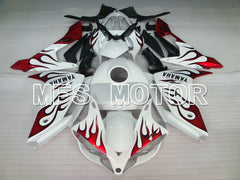 Yamaha YZF-R1 2007-2008 Injection ABS Fairing - Factory Style - White Red - MFS3482 - Fairings Kit