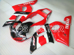 Yamaha YZF-R6 1998-2002 Injection ABS Fairing - Factory Style - Black Red - MFS3496 - Fairings Kit