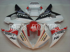 Yamaha YZF-R6 2003-2004 Injection ABS Fairing - MOTUL - White Black - MFS3497 - Fairings Kit