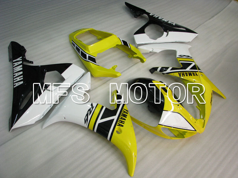 Yamaha YZF-R6 2003-2004 Injection ABS Fairing - Factory Style - Yellow White - MFS3499 - Fairings Kit
