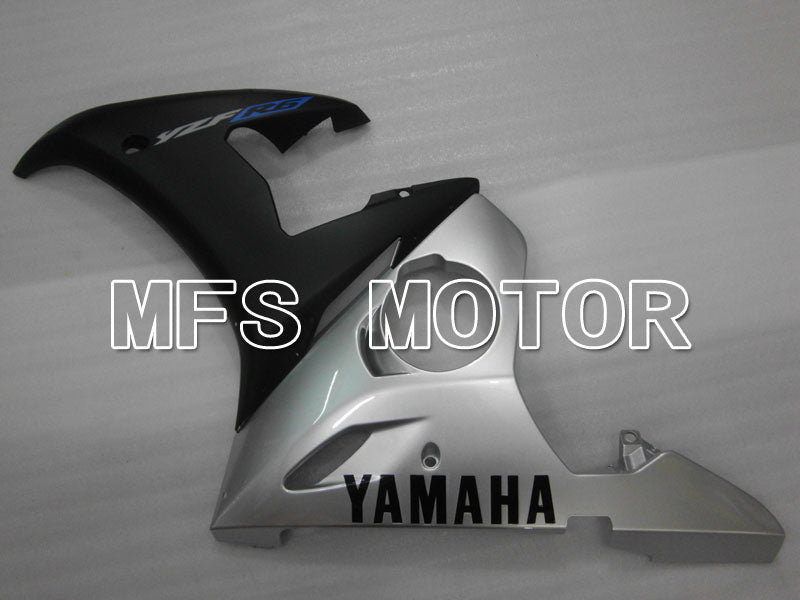 Yamaha YZF-R6 2003-2004 Injection ABS Fairing - Factory Style - Silver Black Matte - MFS3502 - Fairings Kit