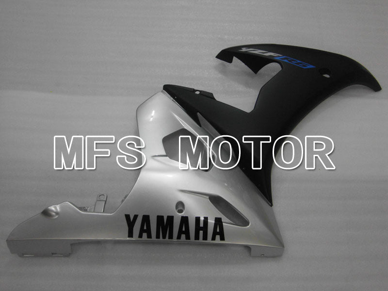 Yamaha YZF-R6 2003-2004 Injection ABS Fairing - Factory Style - Silver Black Matte - MFS3502 - Fairings Kit
