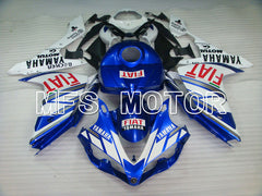 Yamaha YZF-R1 2007-2008 Injection ABS Fairing - FIAT - Blue White - MFS3521 - Fairings Kit