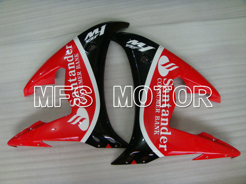 Yamaha YZF-R6 2003-2004 Injection ABS Fairing - Santander - Red Black - MFS3522 - Fairings Kit