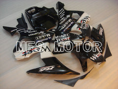 Yamaha YZF-R6 2003-2004 Injection ABS Fairing - West - White Black - MFS3524 - Fairings Kit