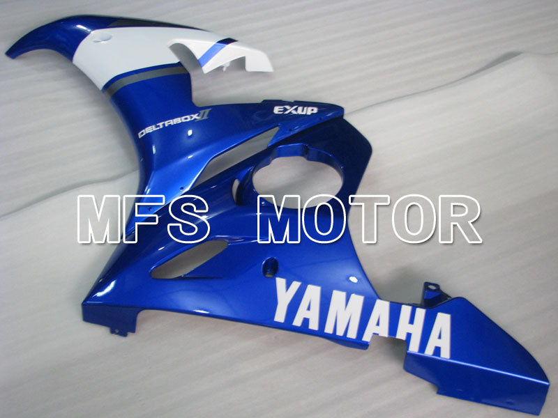 Yamaha YZF-R6 2003-2004 Injection ABS Fairing - Factory Style - Blue White - MFS3528 - Fairings Kit
