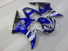 Yamaha YZF-R6 2003-2004 Injection ABS Fairing - Factory Style - Blue Black - MFS3537 - Fairings Kit