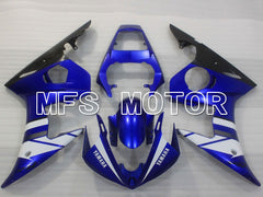 Yamaha YZF-R6 2003-2004 Injection ABS Fairing - Factory Style - Blue Black - MFS3537 - Fairings Kit