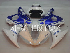 Yamaha YZF-R6 2003-2004 Injection ABS Fairing - Factory Style - Blue White - MFS3544 - Fairings Kit