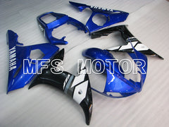 Yamaha YZF-R6 2003-2004 Injection ABS Fairing - Factory Style - Blue Black - MFS3549 - Fairings Kit