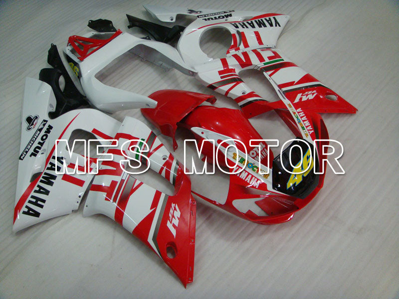 Yamaha YZF-R6 1998-2002 Injection ABS Fairing - FIAT - Red White - MFS3553 - Fairings Kit