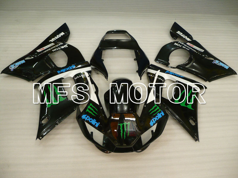 Yamaha YZF-R6 1998-2002 Injection ABS Fairing - Monster - Black - MFS3564 - Fairings Kit