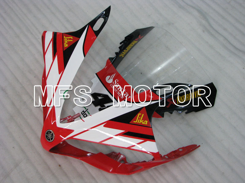 Yamaha YZF-R1 2007-2008 Injection ABS Fairing - Santander - White Red - MFS3565 - Fairings Kit