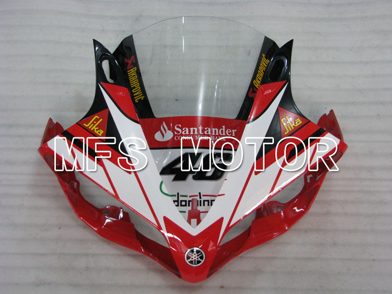 Yamaha YZF-R1 2007-2008 Injection ABS Fairing - Santander - White Red - MFS3565 - Fairings Kit
