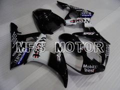 Yamaha YZF-R6 2005 Injection ABS Fairing - West - White Black - MFS3576 - Fairings Kit