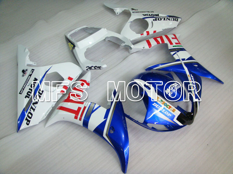 Yamaha YZF-R6 2005 Injection ABS Fairing - FIAT - Blue White - MFS3583 - Fairings Kit