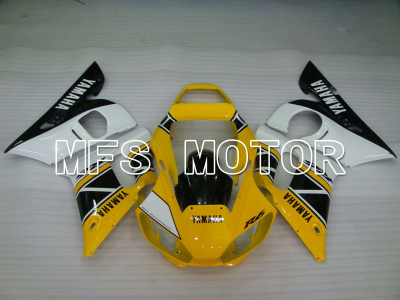 Yamaha YZF-R6 1998-2002 Injection ABS Fairing - Factory Style - Black White Yellow - MFS3603 - Fairings Kit