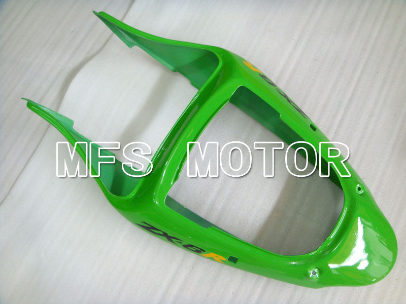 Kawasaki NINJA ZX6R 2000-2002 Injection ABS Fairing - Factory Style - Green - MFS3613 - Fairings Kit