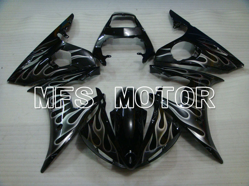 Yamaha YZF-R6 2003-2004 Injection ABS Fairing - Flame - White Black - MFS3617 - Fairings Kit