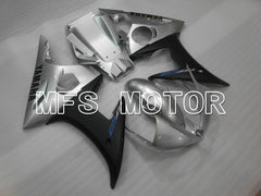 Yamaha YZF-R6 2005 Injection ABS Fairing - Factory Style - Black Silver Matte - MFS3619 - Fairings Kit