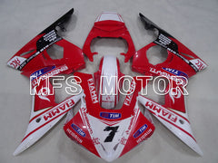 Yamaha YZF-R6 2005 Injection ABS Fairing - FIAMM - Red White - MFS3654 - Fairings Kit