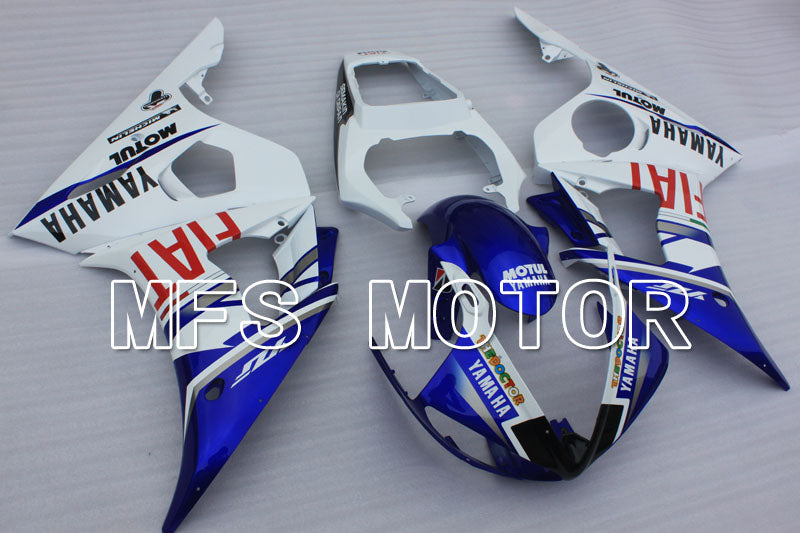Yamaha YZF-R6 2003-2004 Injection ABS Fairing - FIAT - Blue White - MFS3655 - Fairings Kit