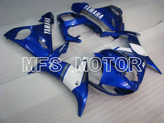Yamaha YZF-R6 2005 Injection ABS Fairing - Factory Style - Blue White - MFS3659 - Fairings Kit