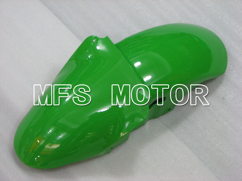 Kawasaki NINJA ZX6R 2000-2002 Injection ABS Fairing - Flame - Black Green - MFS3660 - Fairings Kit
