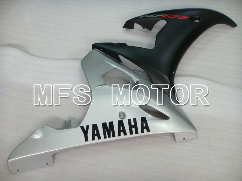 Yamaha YZF-R6 2003-2004 Injection ABS Fairing - Factory Style - Silver Black Matte - MFS3662 - Fairings Kit