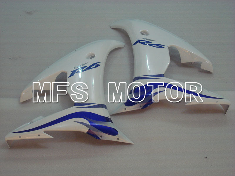 Yamaha YZF-R6 2005 Injection ABS Fairing - Factory Style - Blue White - MFS3683 - Fairings Kit