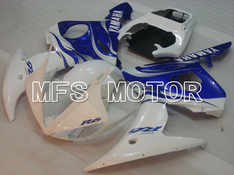 Yamaha YZF-R6 2005 Injection ABS Fairing - Factory Style - Blue White - MFS3683 - Fairings Kit
