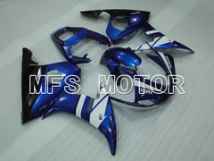 Yamaha YZF-R6 2005 Injection ABS Fairing - Factory Style - Blue White - MFS3700 - Fairings Kit