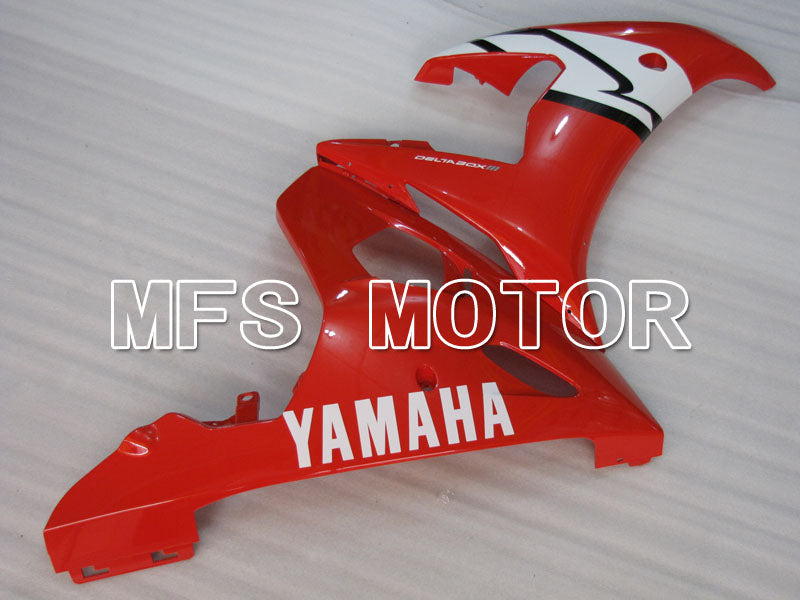Yamaha YZF-R6 2005 Injection ABS Fairing - Factory Style - Red White - MFS3704 - Fairings Kit