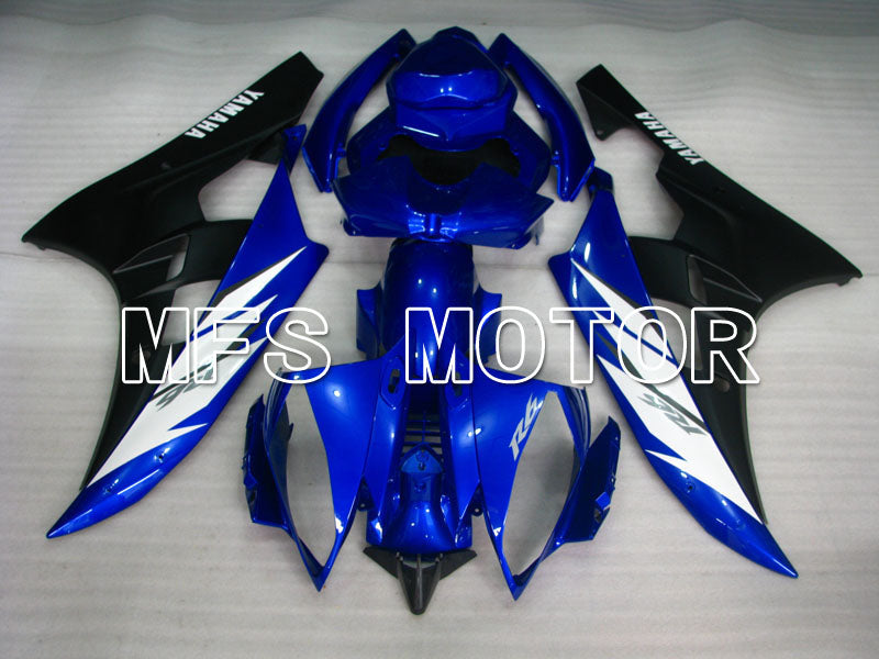 Yamaha YZF-R6 2006-2007 Injection ABS Fairing - Factory Style - Blue Black Matte - MFS3712 - Fairings Kit
