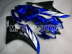 Yamaha YZF-R6 2006-2007 Injection ABS Fairing - Factory Style - Blue Black Matte - MFS3712 - Fairings Kit