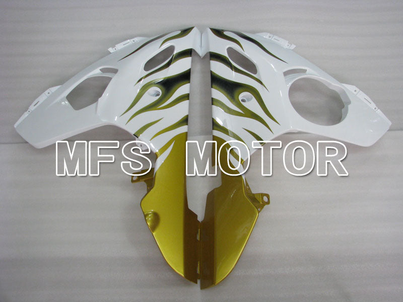 Yamaha YZF-R6 2005 Injection ABS Fairing - Flame - Gold White - MFS3714 - Fairings Kit
