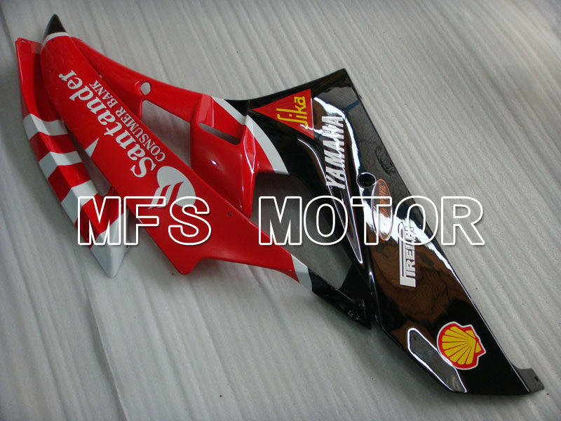 Yamaha YZF-R6 2006-2007 Injection ABS Fairing - Santander - Red Black - MFS3715 - Fairings Kit
