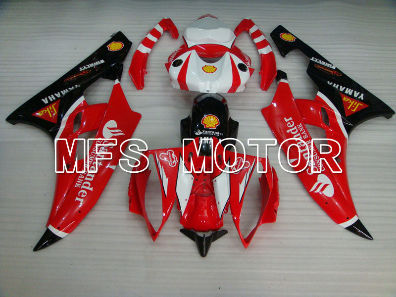 Yamaha YZF-R6 2006-2007 Injection ABS Fairing - Santander - Red Black - MFS3715 - Fairings Kit