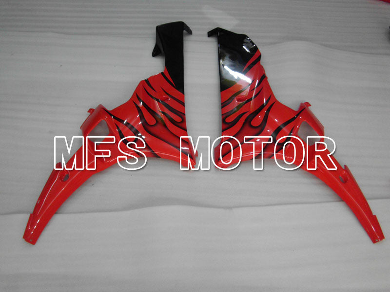 Yamaha YZF-R6 2006-2007 Injection ABS Fairing - Flame - Red Black - MFS3726 - Fairings Kit